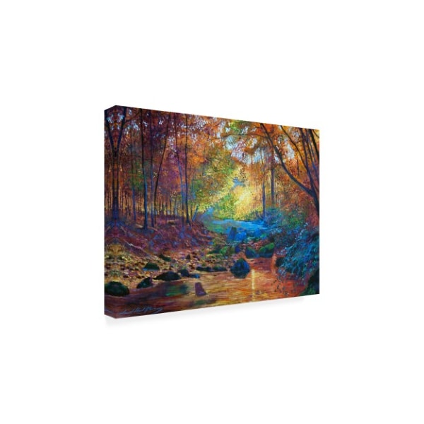 David Lloyd Glover 'Quiet Autumn Moments' Canvas Art,14x19